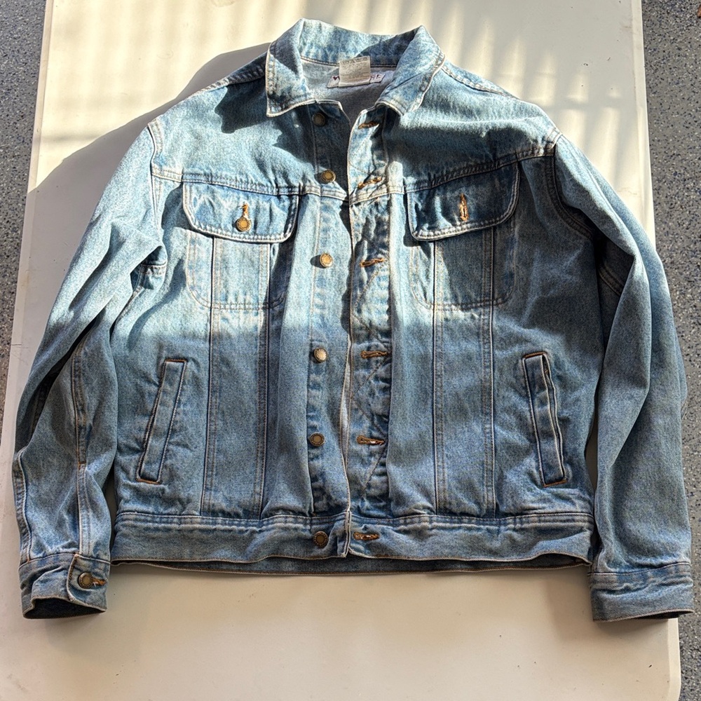 Wrangler Rugged Wear Blue Denim Jacket